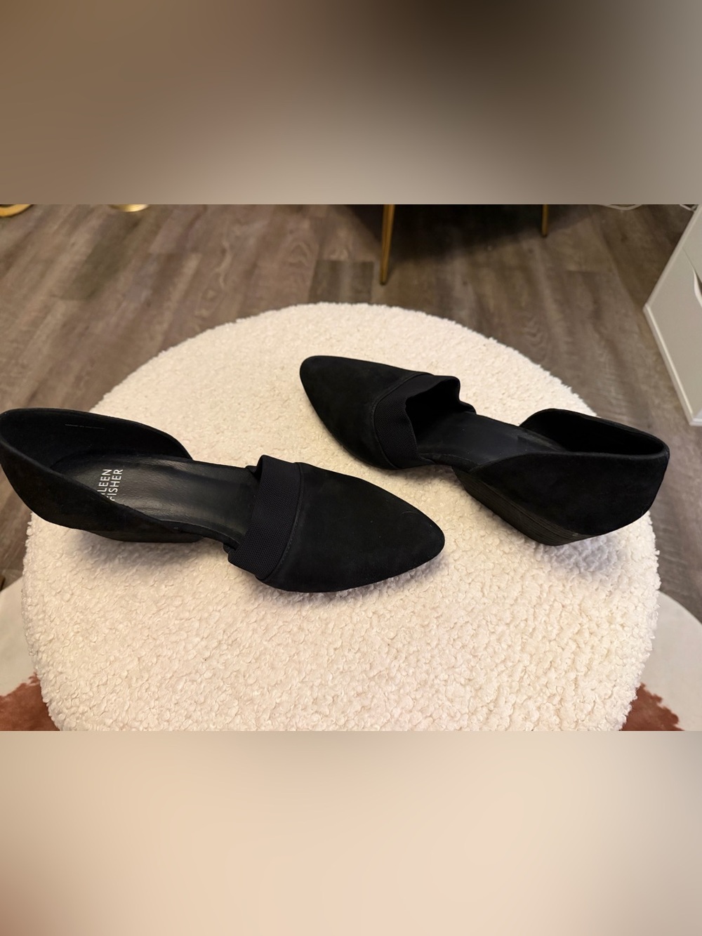 Eileen Fisher Hilly d'Orsay Wedge Pumps
